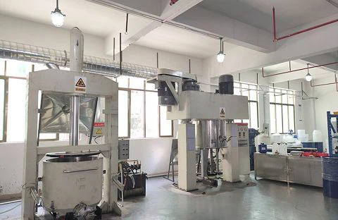 Silicone Ink Production Site