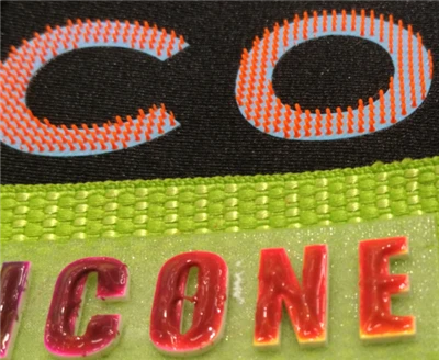 Ribbon Silicone Ink On Elastic Webbing